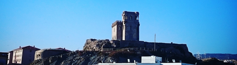 Castillo en el cerro de Santa Catalina, Tarifa